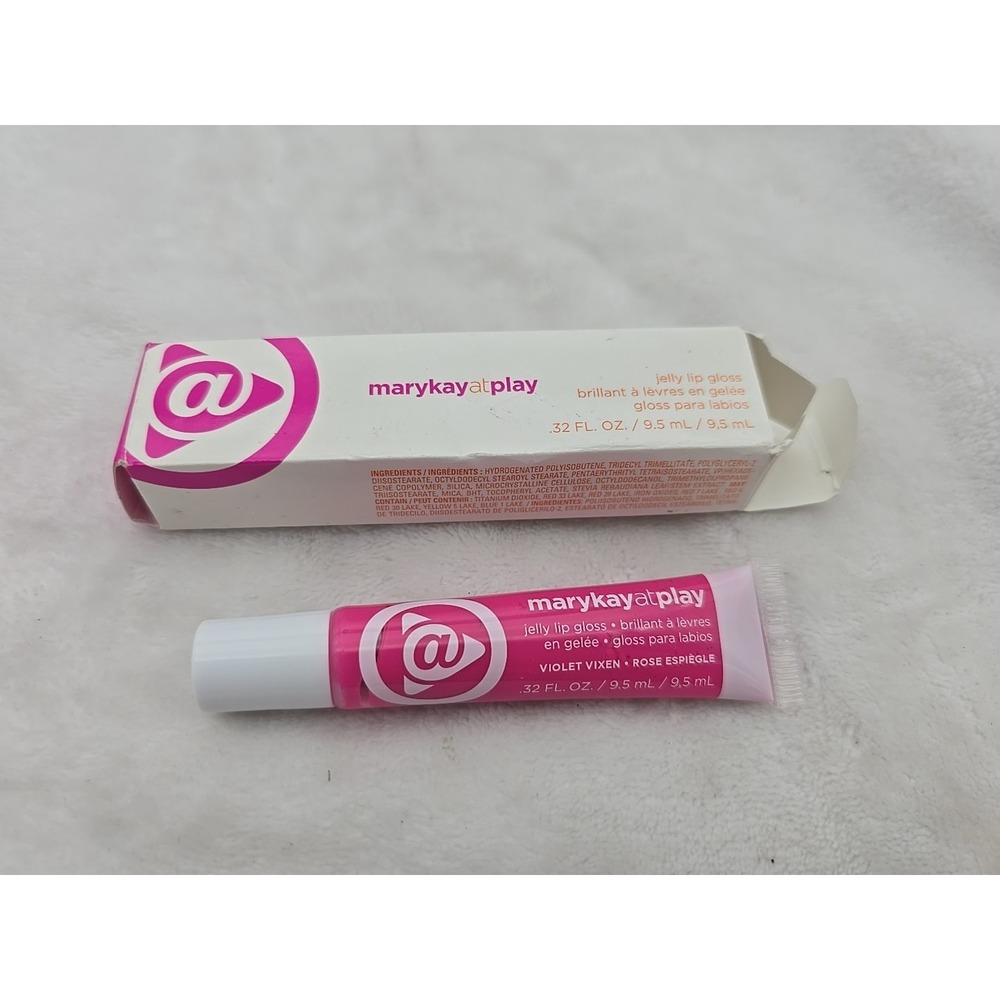 Nib Mary Kay At Play Jelly Lip Gloss Violet Vixen